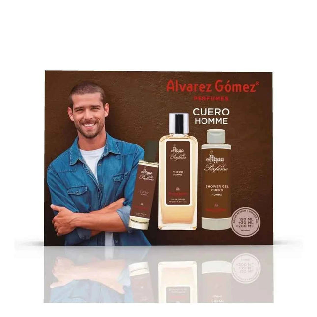 Alvarez GÓMEZ Alvarez Gomez Cuero Cro Estuche Triplo for Men