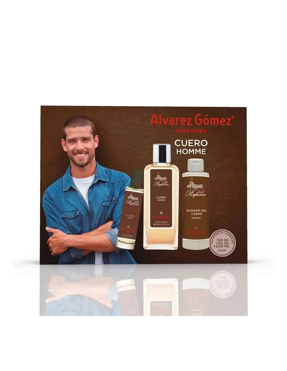 Alvarez GÓMEZ Alvarez Gomez Cuero Cro Estuche Triplo for Men