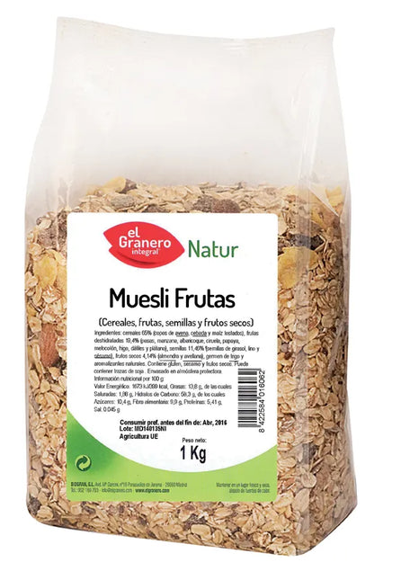 Granero Muesli 10 Frutas, 1 kg