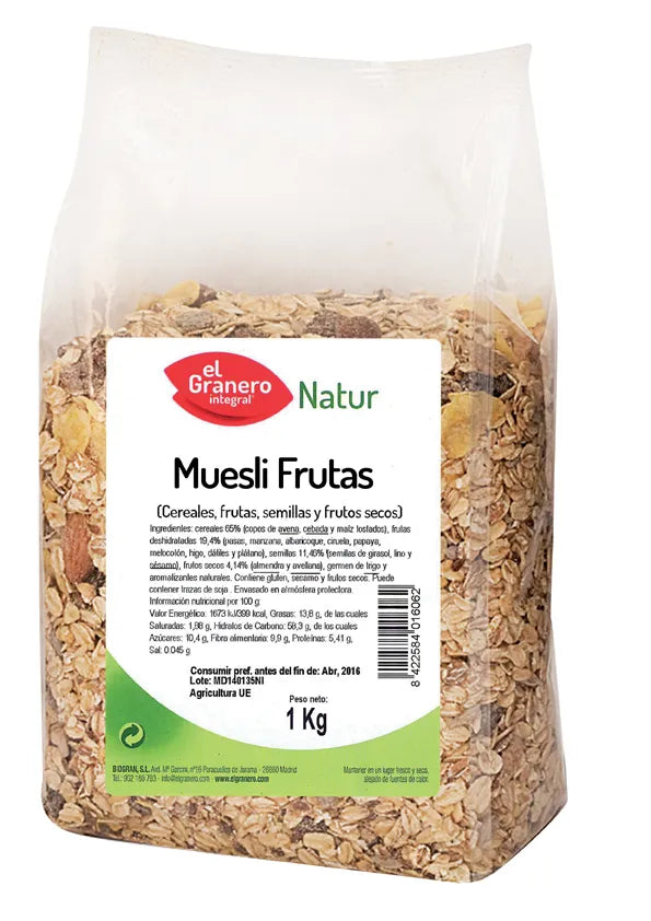 Granero Muesli 10 Frutas, 1 kg