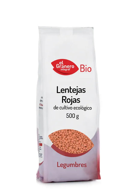 Granero Lentejas Rojas Bio, 500 g
