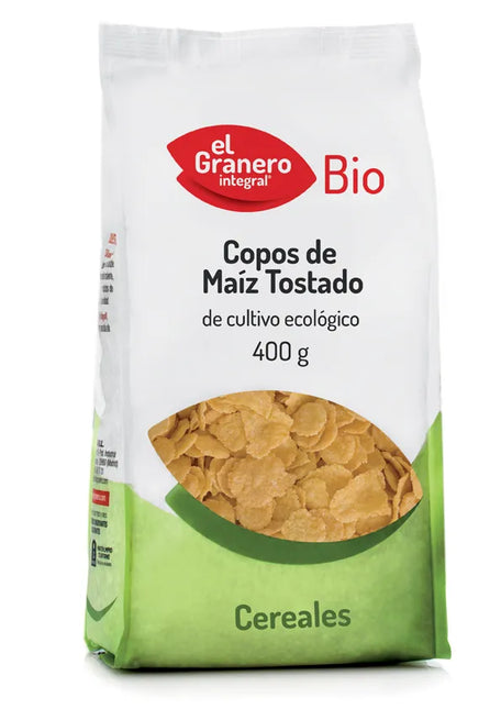 Granero Copos De Maiz Tostado Bio, 400 g