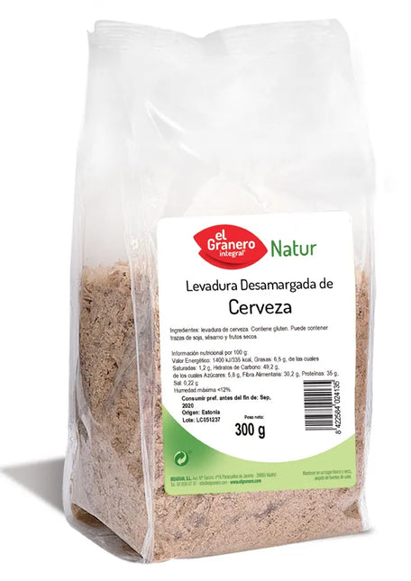 Granero Levadura De Cerveza Desamargada, 300 g