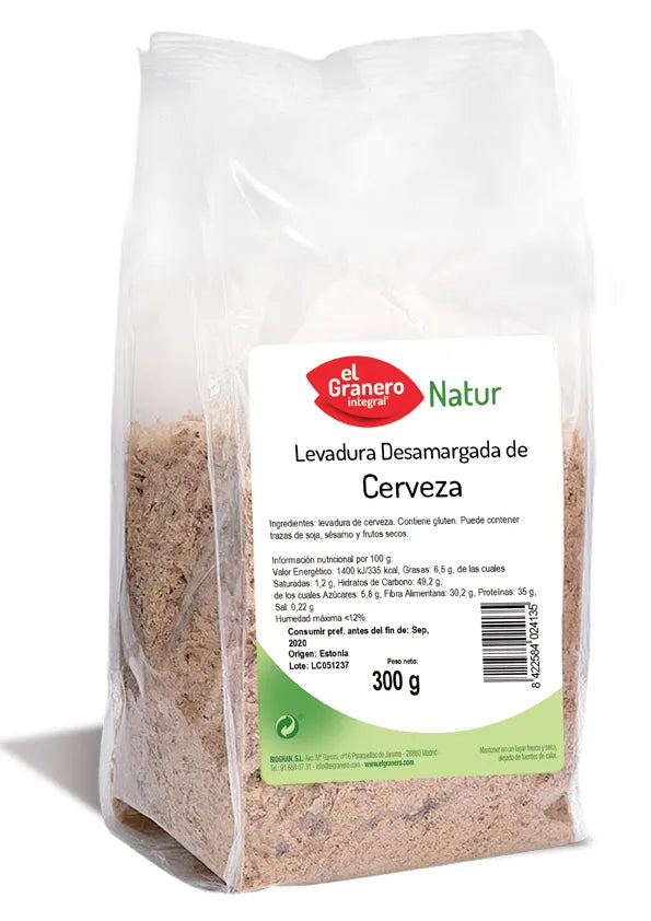 Granero Levadura De Cerveza Desamargada, 300 g