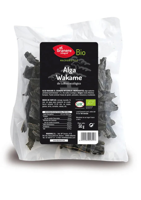 Granero Alga Wakame Bio, 50 g