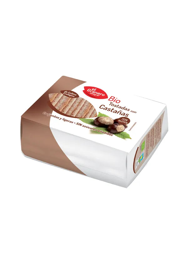 Granero Tostadas De Castaña Sin Gluten Bio, 90 g