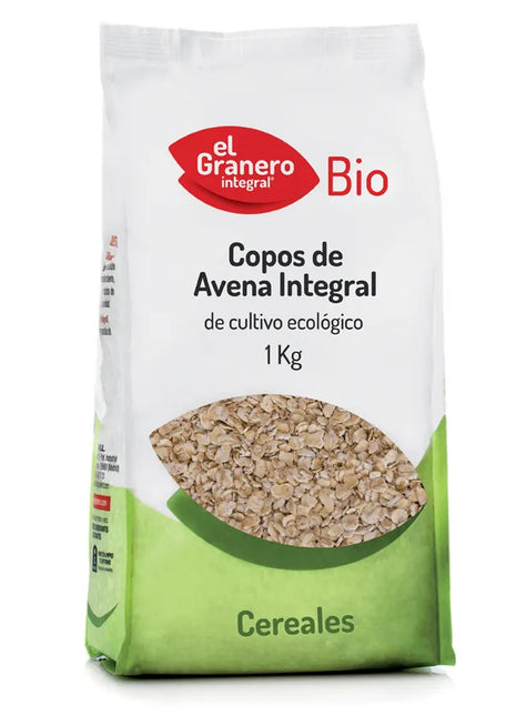 Granero Copos Avena Integral Bio, 1 kg