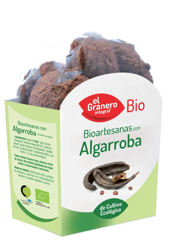 Granero Galletas Bioartesanas Algarroba, 250 g