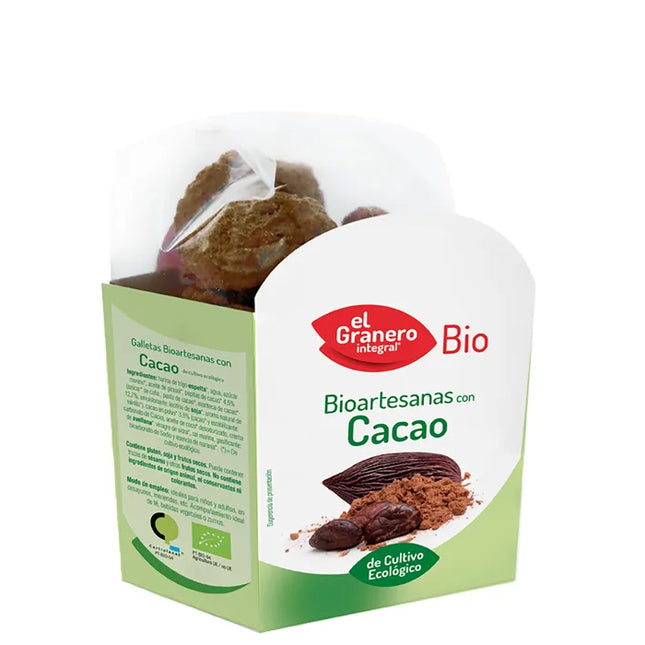 Granero Galletas Artesanas Con Chocolate Bio, 220 g