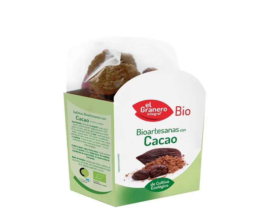 Granero Galletas Artesanas Con Chocolate Bio, 220 g