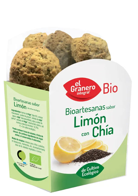 Granero Galletas Artesanas Sabor Limon Con Chia, 250 g