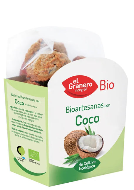 Granero Galletas Artesanas Con Coco Bio, 220 g