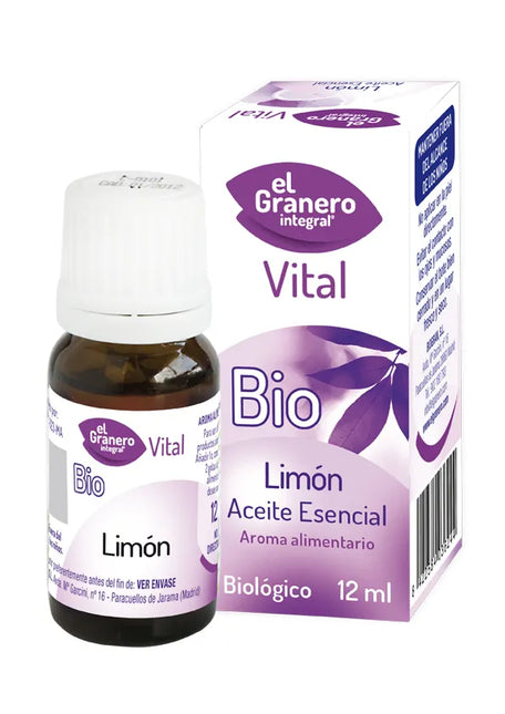 Granero Aceite Esencial De Limon Bio, 12 ml
