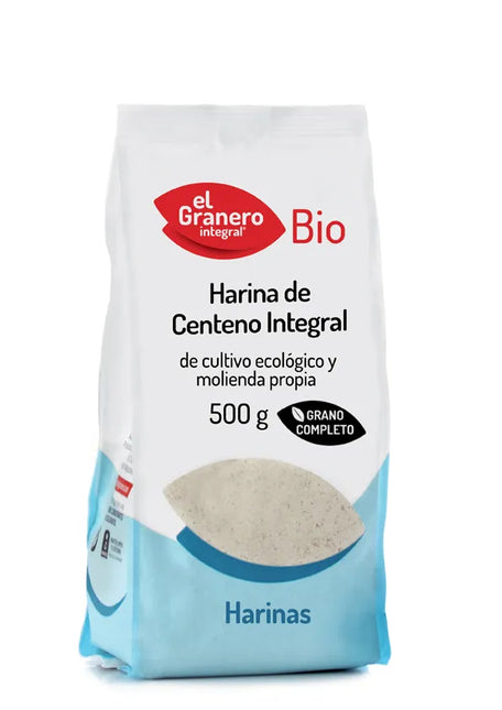 Granero Harina Centeno Integral Bio, 500 g