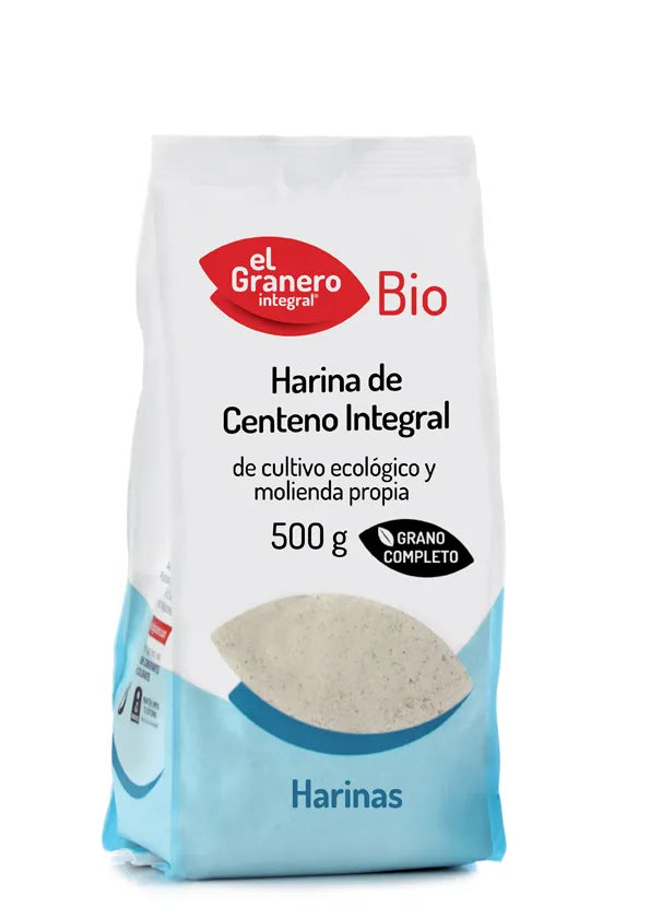 Granero Harina Centeno Integral Bio, 500 g
