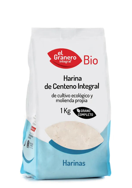 Granero Harina De Centeno Integral Bio, 1 kg