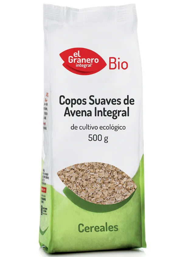 Granero Copos Avena Suaves Integral Bio, 500 g