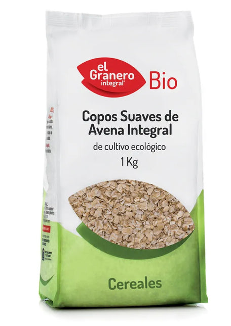 Granero Copos Avena Suaves Integral Bio, 1 kg
