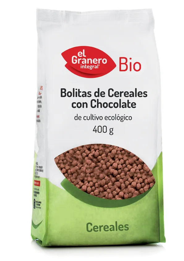 Granero Bolitas De Cereales Con Choco Bio, 400 g