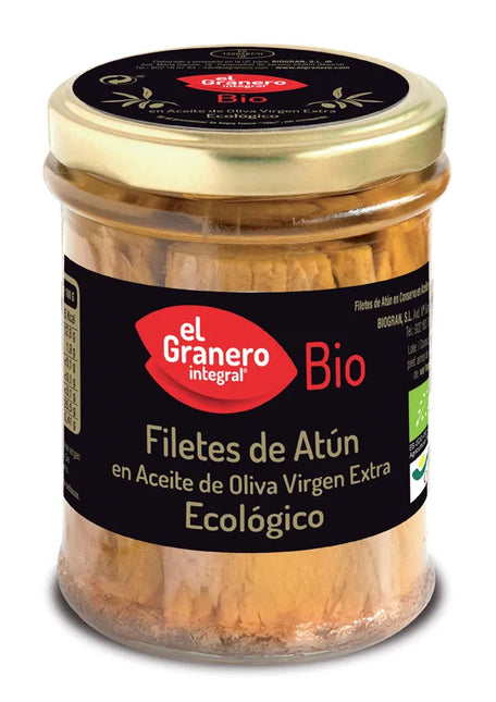 Granero Filetes De Atun Bio, 195 g