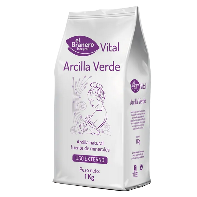 Granero Arcilla Verde Bolsa, 1 kg