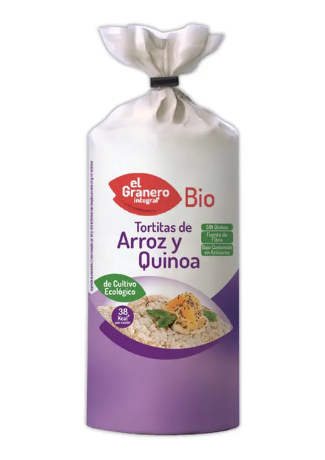 Granero Tortitas Arroz Con Quinoa, 115 g