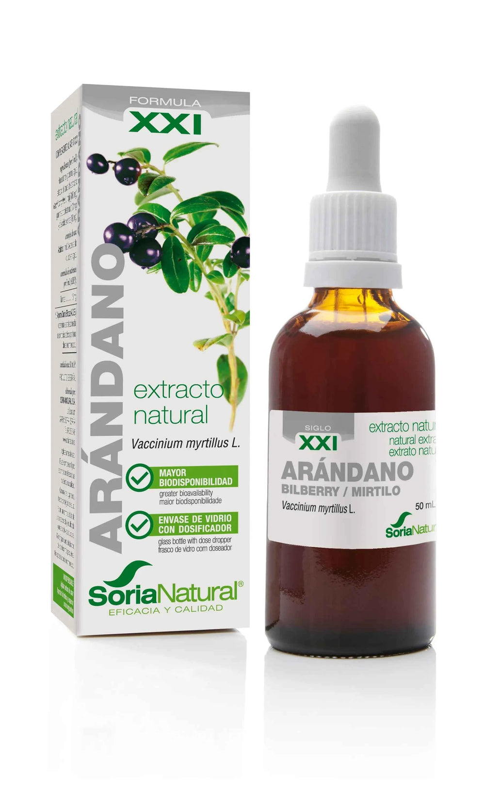 Soria Extracto Arandano S Xxi, 50 ml