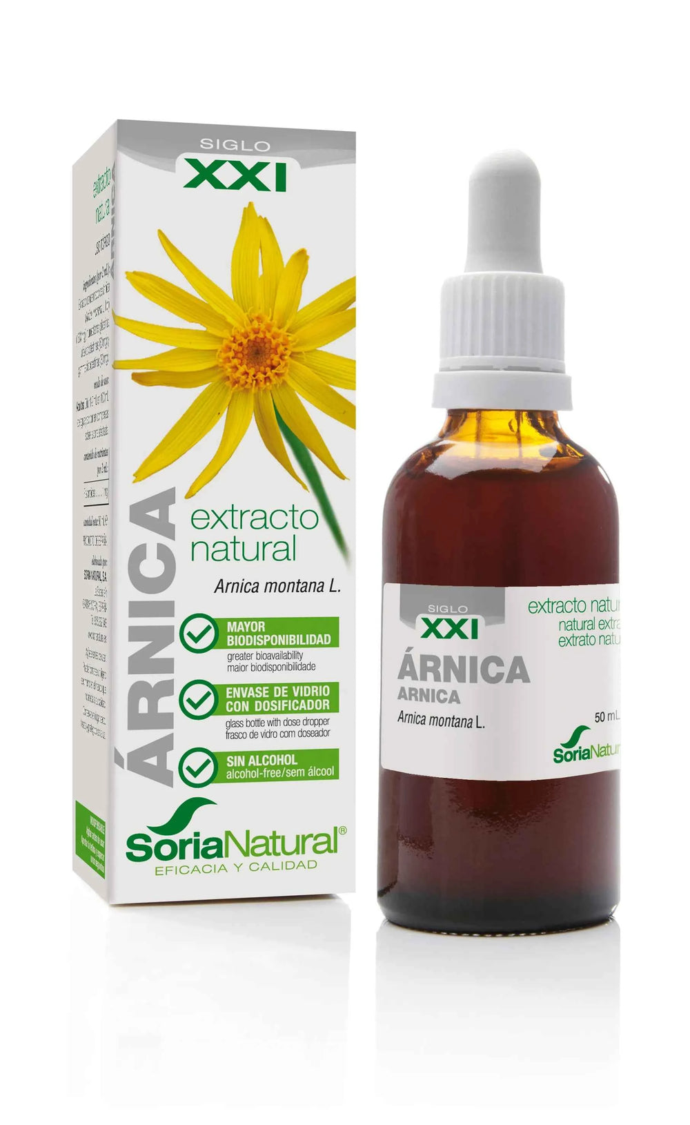 Soria Extracto Arnica S Xxi, 50 ml