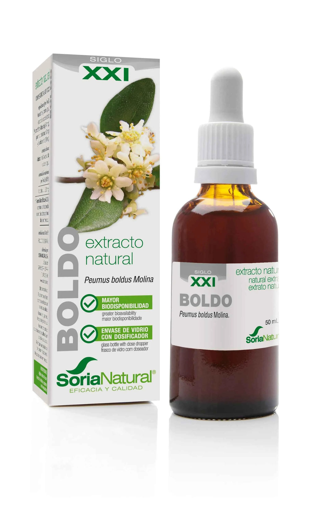 Soria Extracto Boldo S Xxi, 50 ml