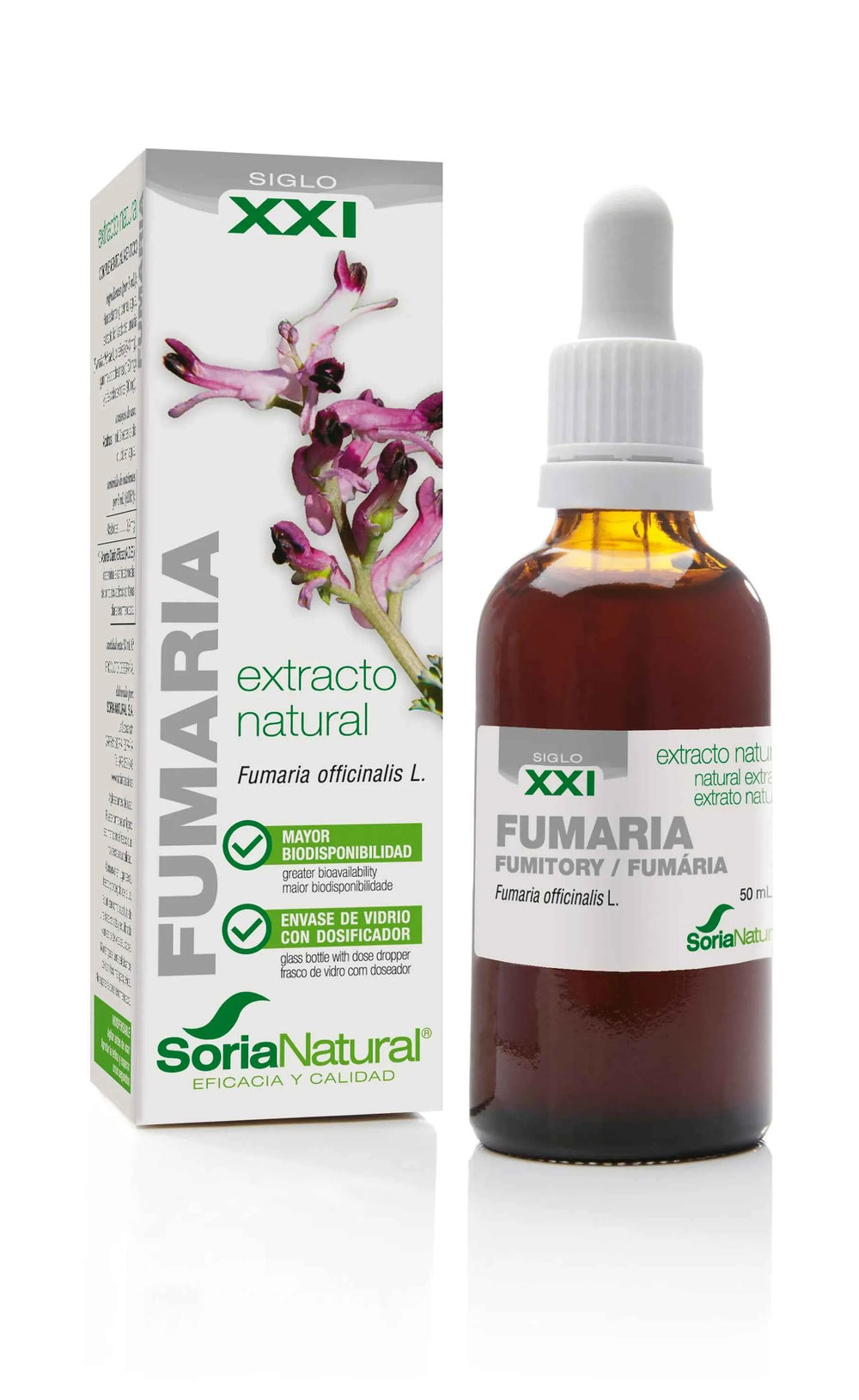 Soria Extracto Fumaria S Xxi, 50 ml