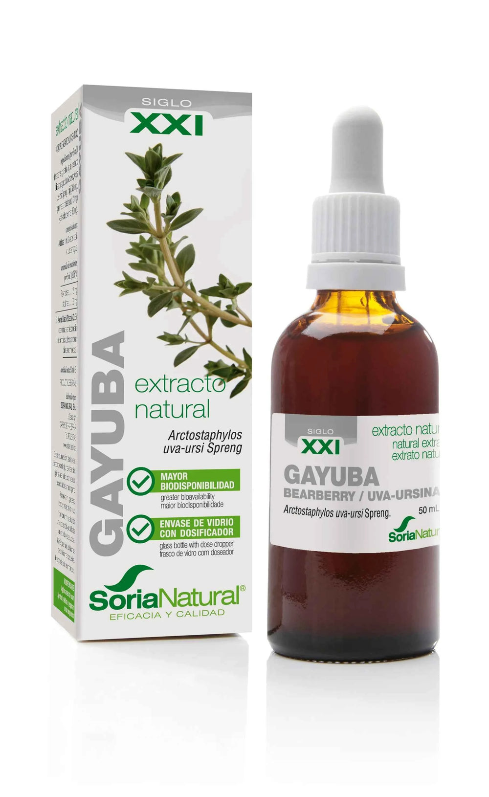 Soria Extracto Gayuba S Xxi, 50 ml