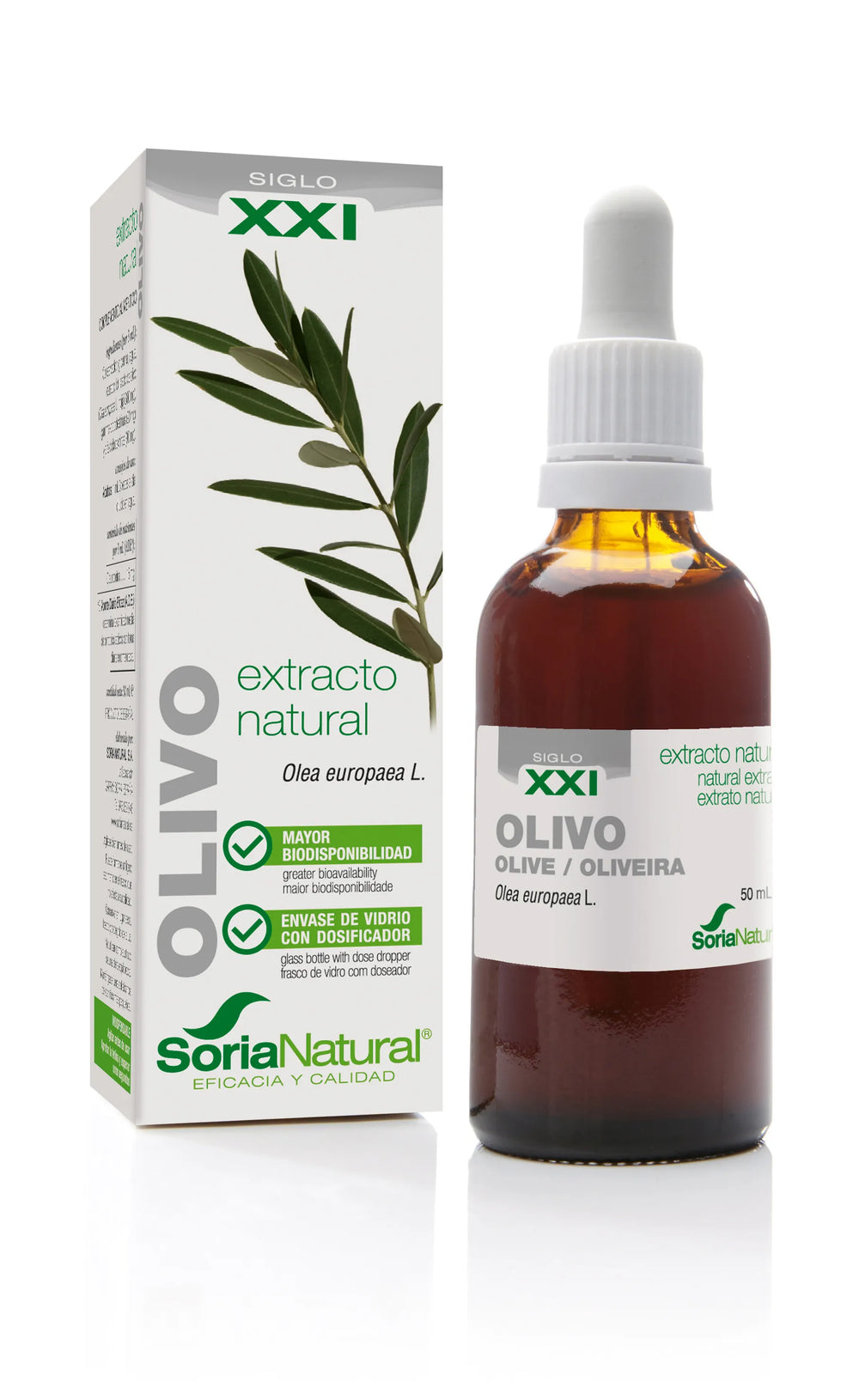 Soria Extracto Olivo S Xxi, 50 ml
