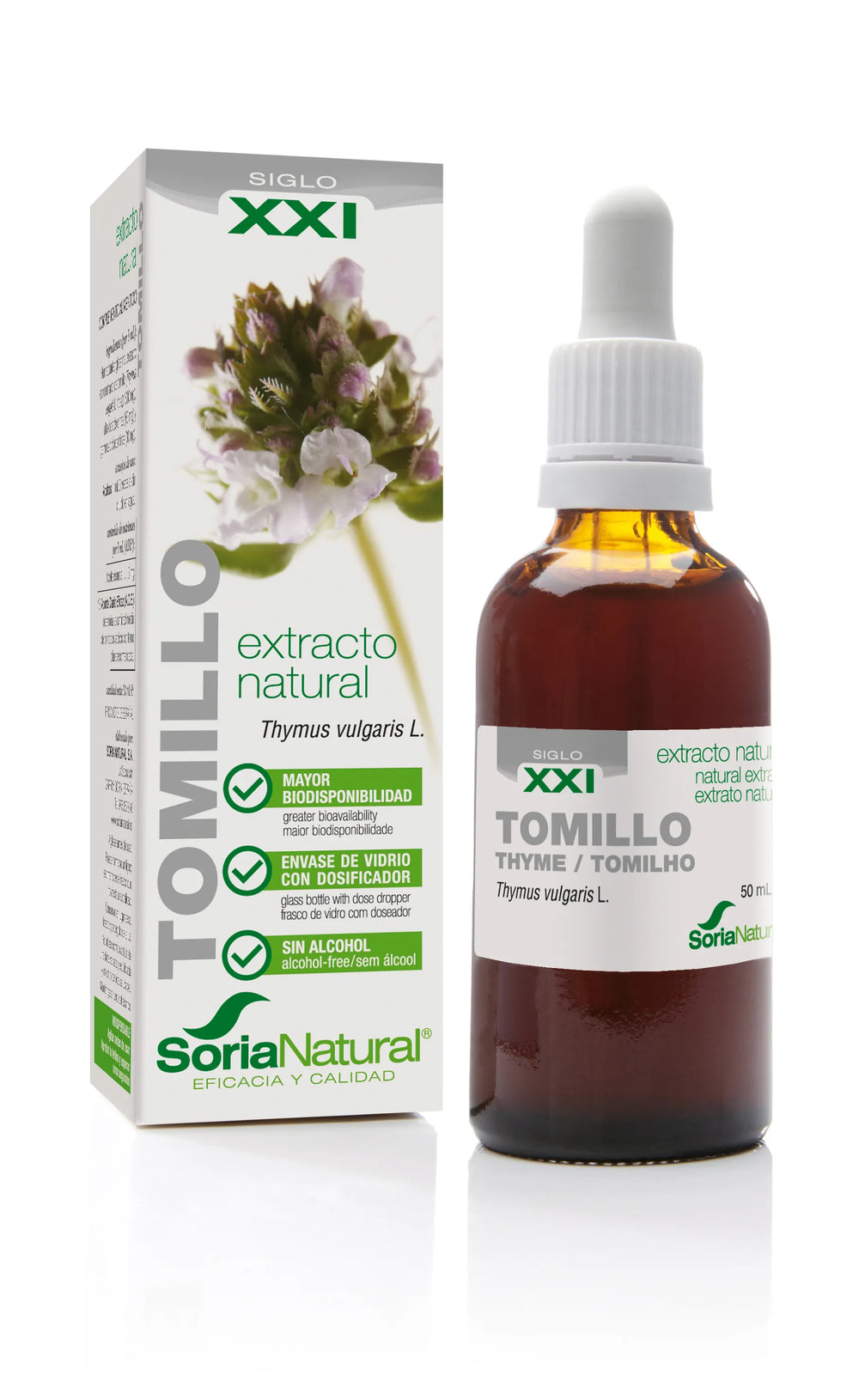 Soria Extracto Tomillo S Xxi, 50 ml