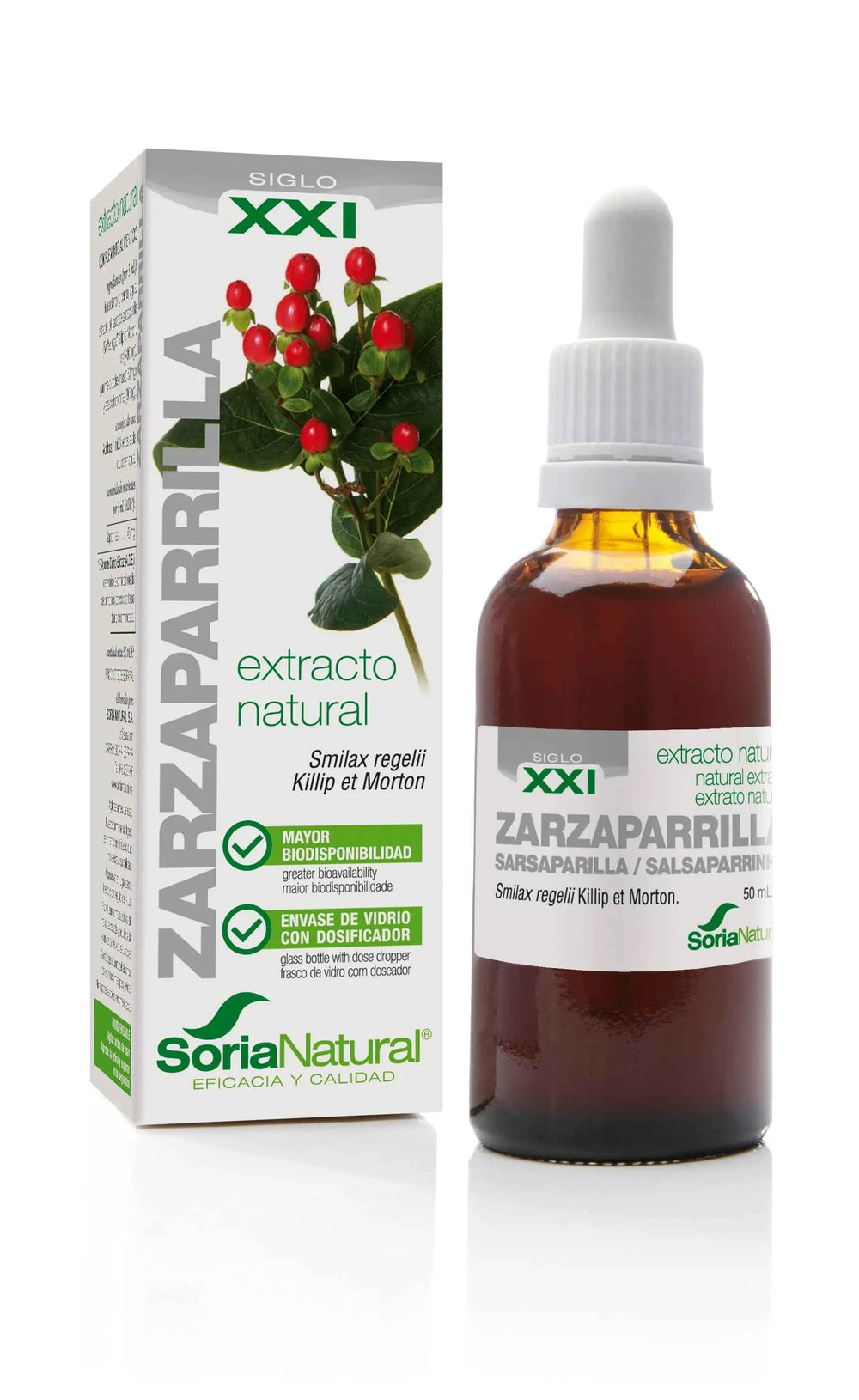 Soria Extracto Zarzaparrilla S Xxi, 50 ml
