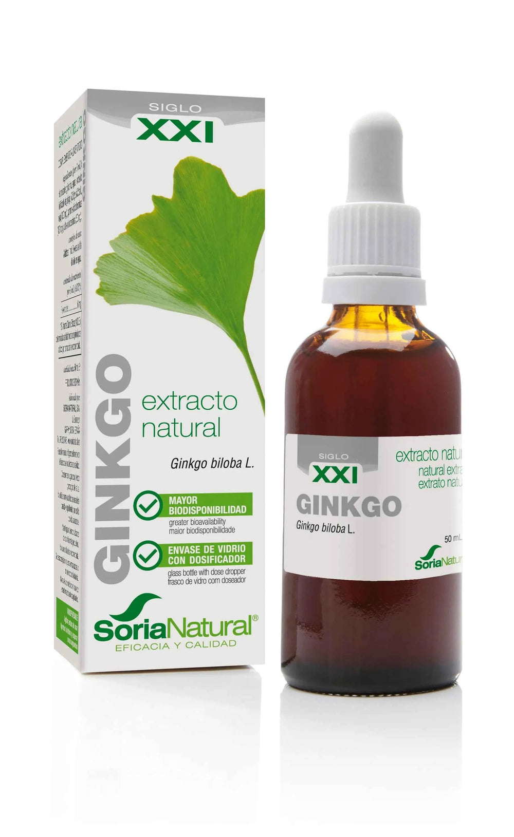 Soria Extracto Ginkgo Biloba S Xxi, 50 ml