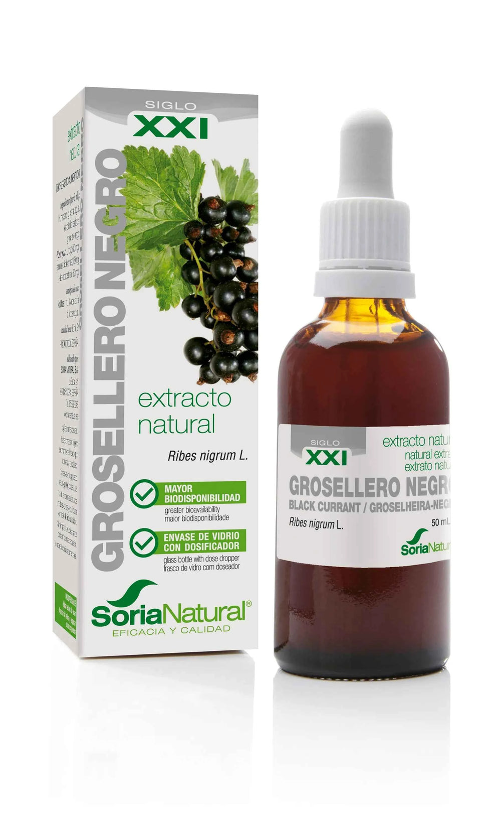 Soria Extracto Grosellero Negro S Xxi, 50 ml