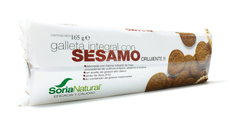 Alecosor Galleta Integ Con Sesamo, 165 g