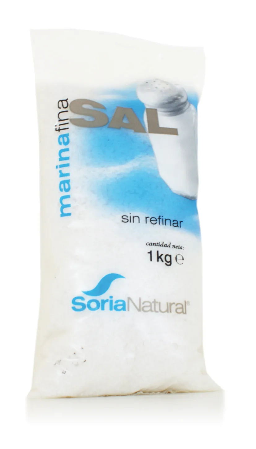 Alecosor Sal Marina Fina Sin Refinar, 1 kg