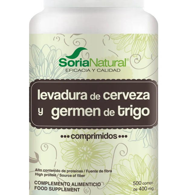 Soria Natural Alecosor Germen Trigo-Levadura Cerveza Comprimido
