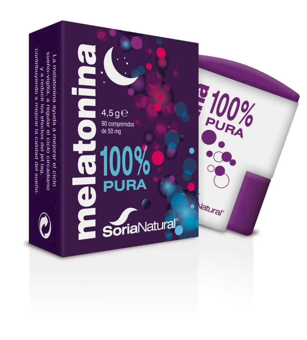 Soria Melatonina 100 Pura 50 Mg 90 Comp