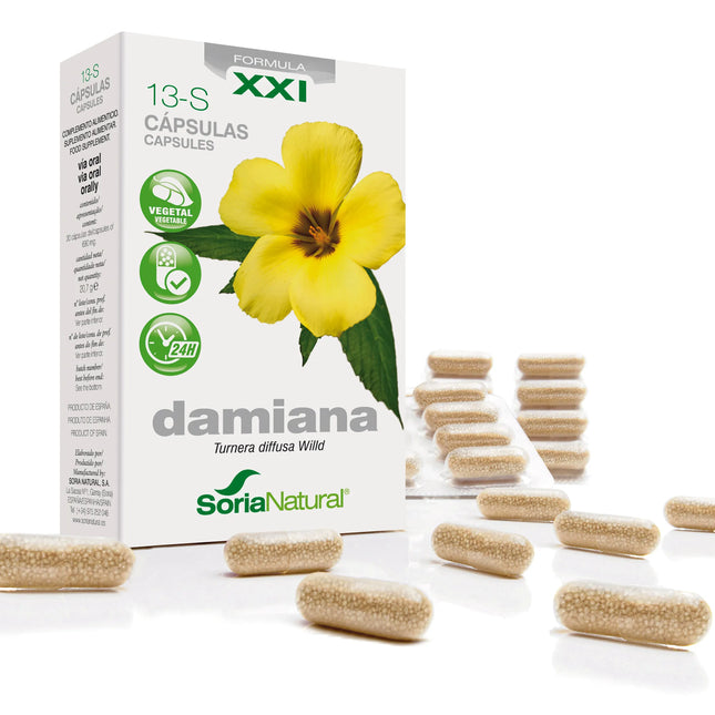 Soria 13-S Damiana Liberacion Prolongada 30 Caps