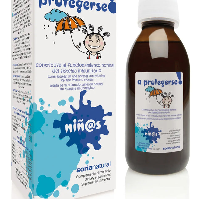 Soria Jarabe Infantil A Protegerse, 150 ml
