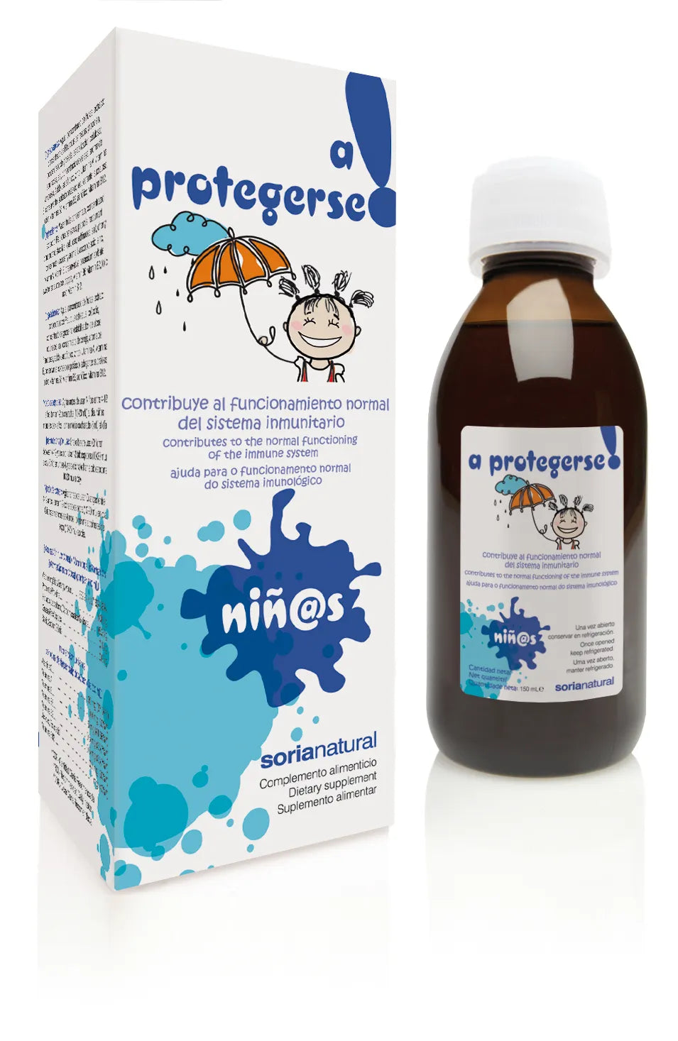 Soria Jarabe Infantil A Protegerse, 150 ml