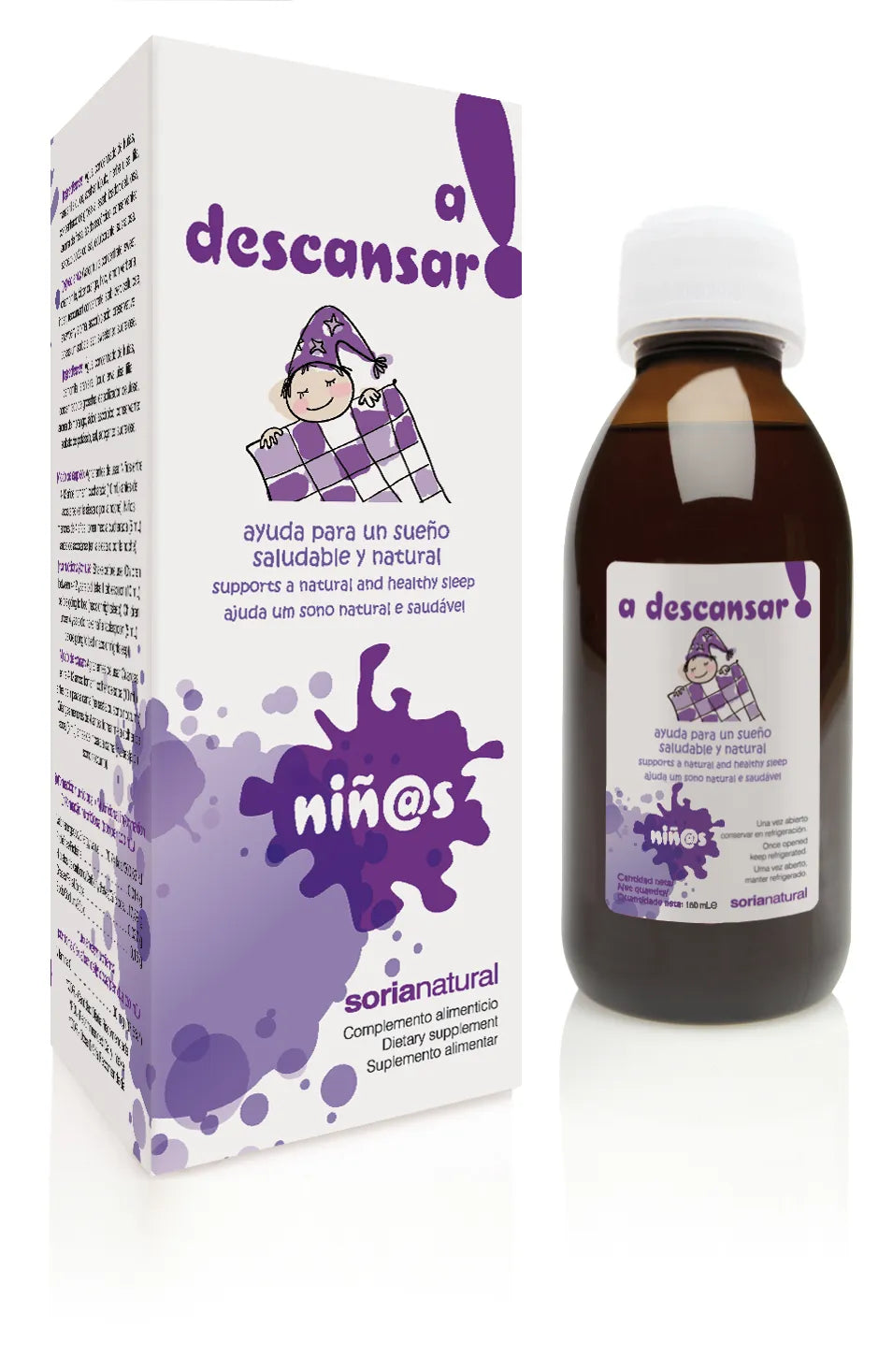 Soria Jarabe Infantil A Descansar, 150 ml