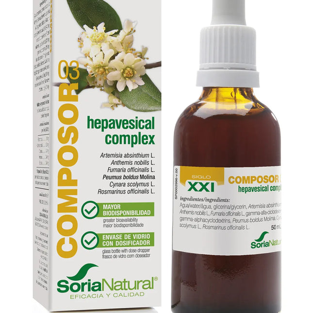 Soria Composor 3 Hepavesical Complex S Xxi, 50 ml