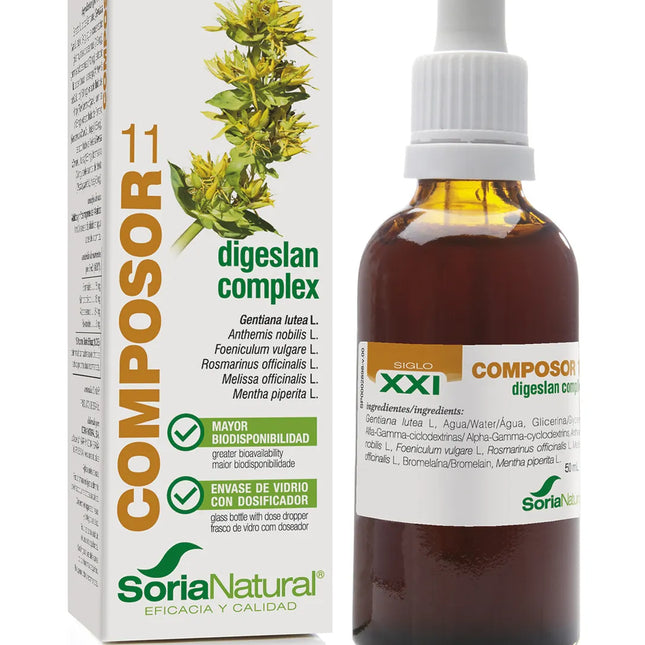 Soria Composor 11 Digeslan Complex Siglo Xxi, 50 ml
