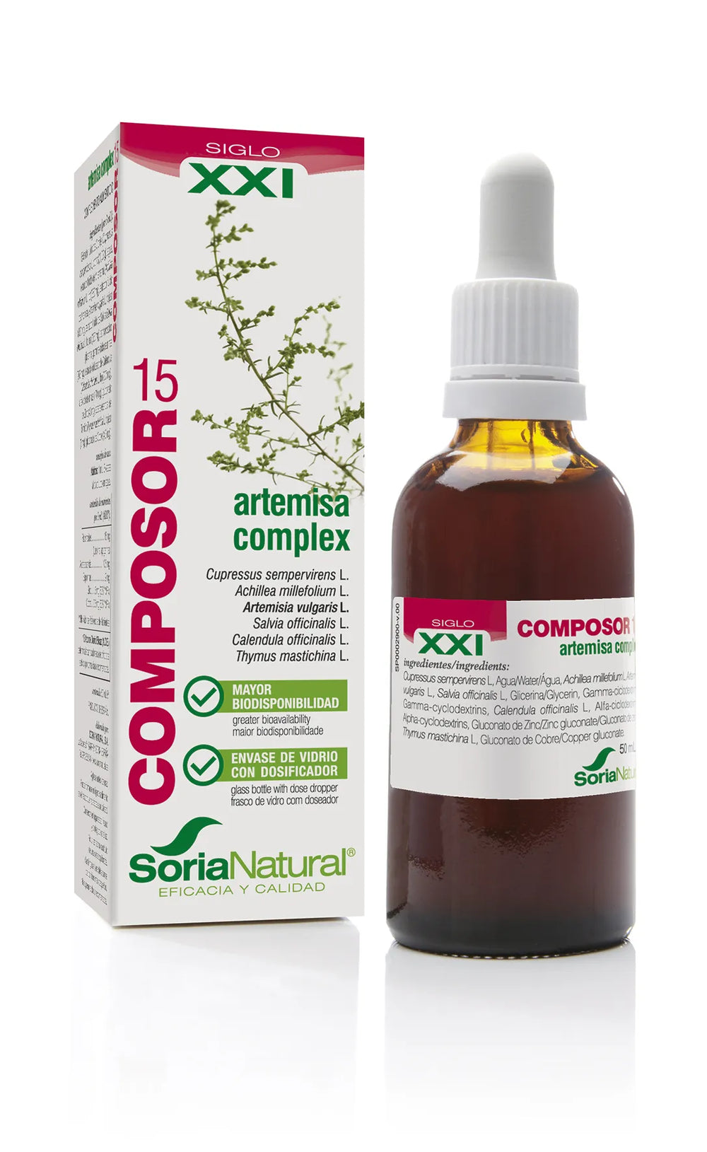 Soria Composor 15 Artemisa Complex S Xxi, 50 ml