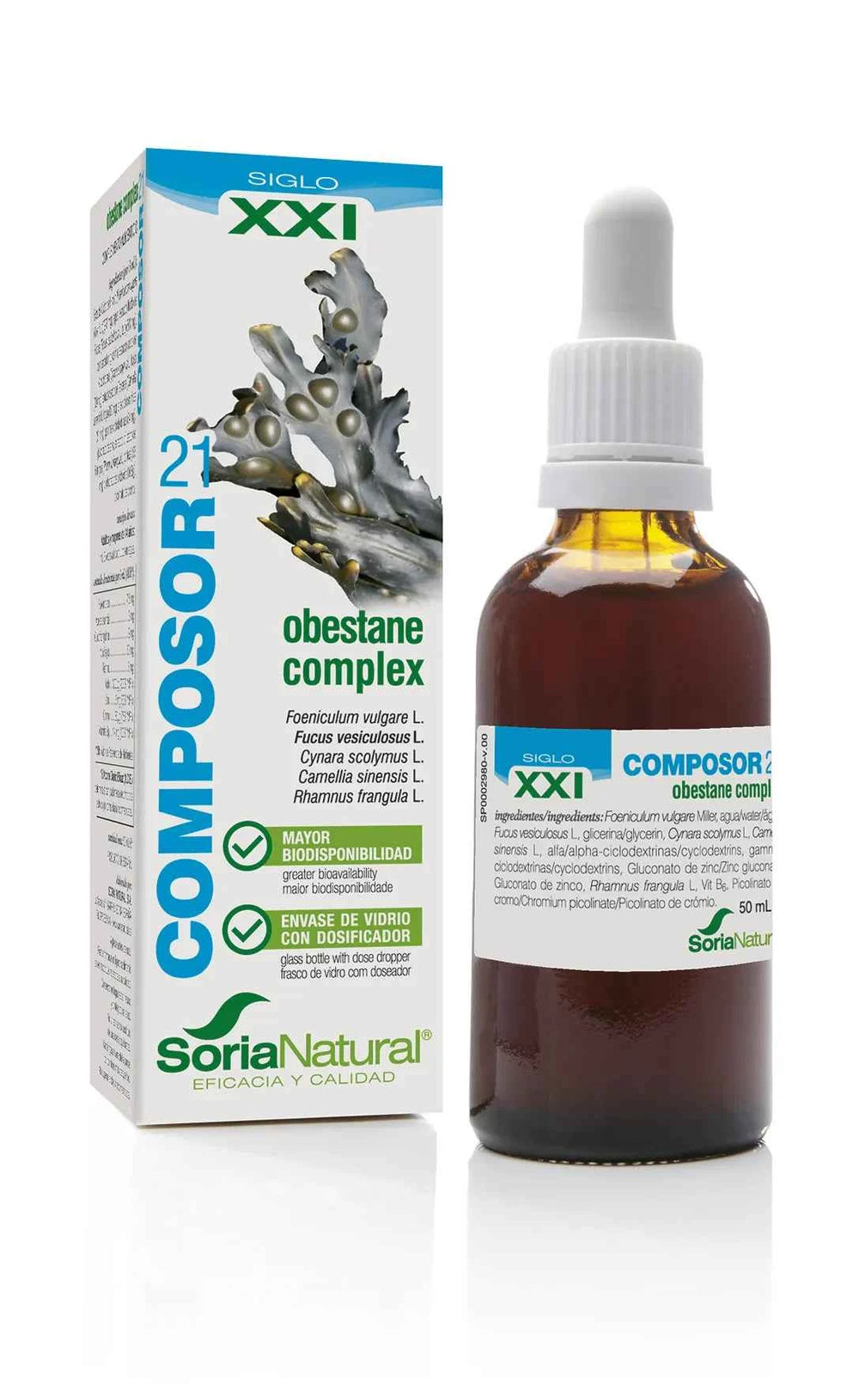 Soria Composor 21 Obestane Comples S Xxi, 50 ml