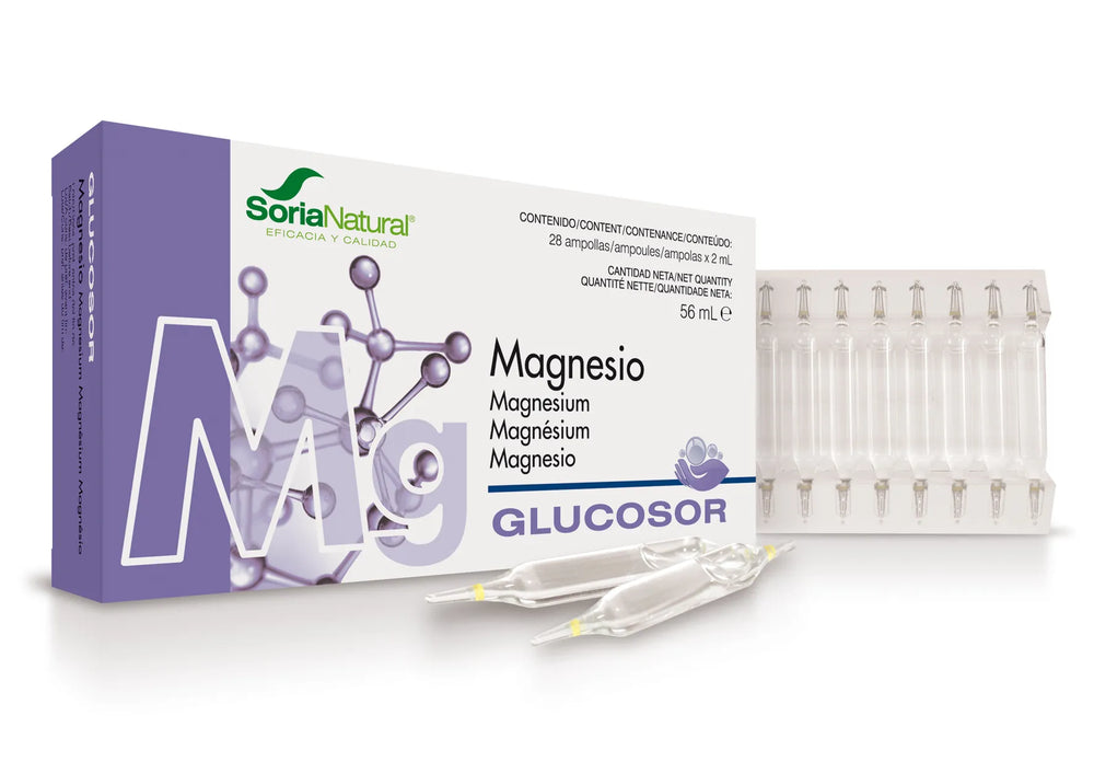 Soria Glucosor Magnesio 28 Viales X, 2 ml