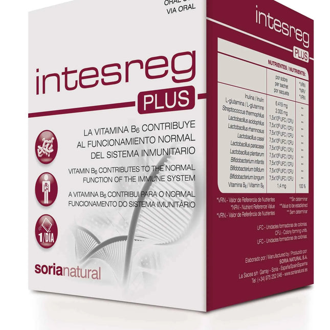 Soria Intesreg Plus 14 Sobres X, 10 g